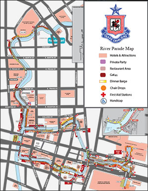 View Parade Map