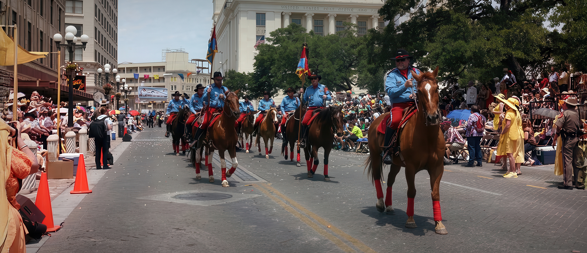 Mounted Platoon Parade