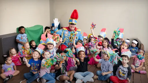 Group photo of children.