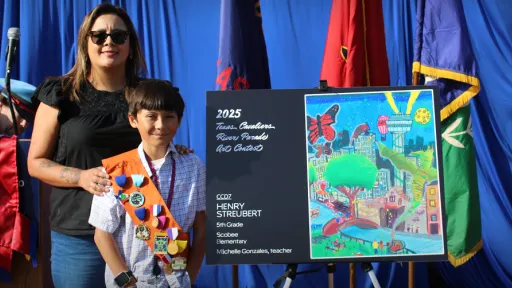 Outreach program group photo.