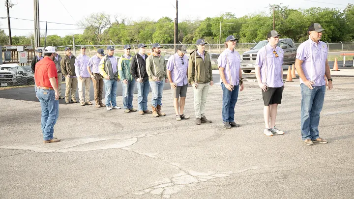 Texas Cavaliers on a work day