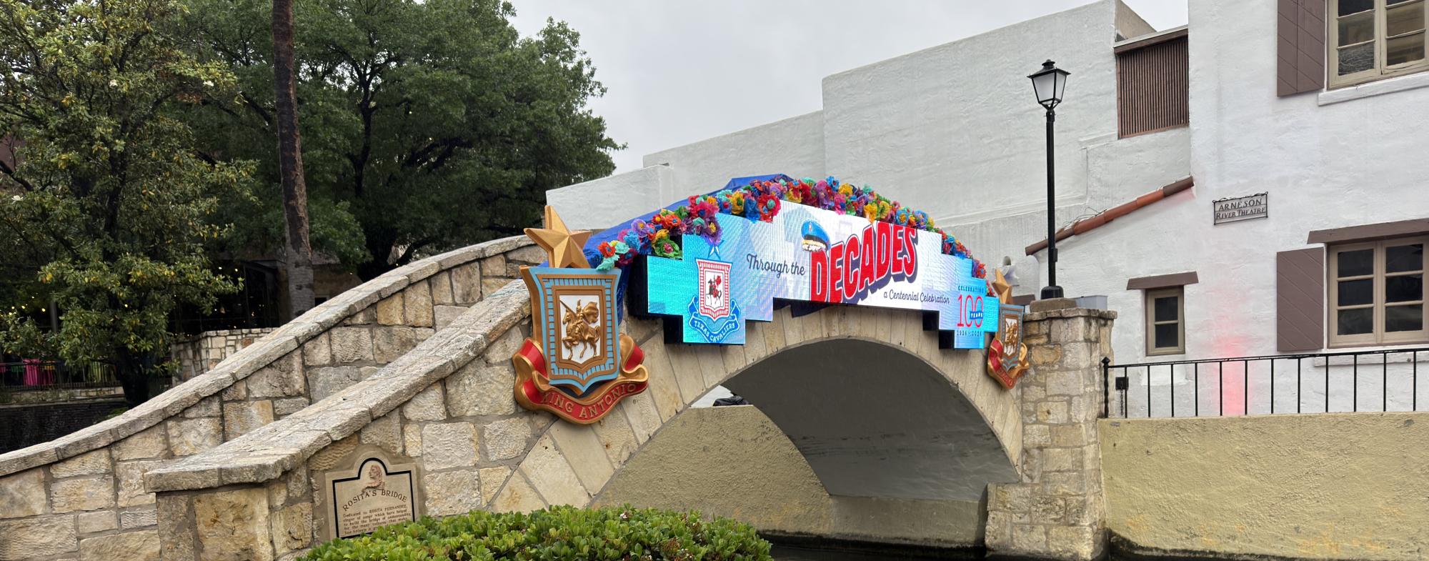 Rosita's Bridge displays "Through the decades" theme
