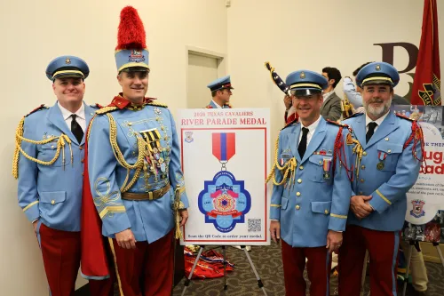 2026 Texas Cavaliers Parade Medal